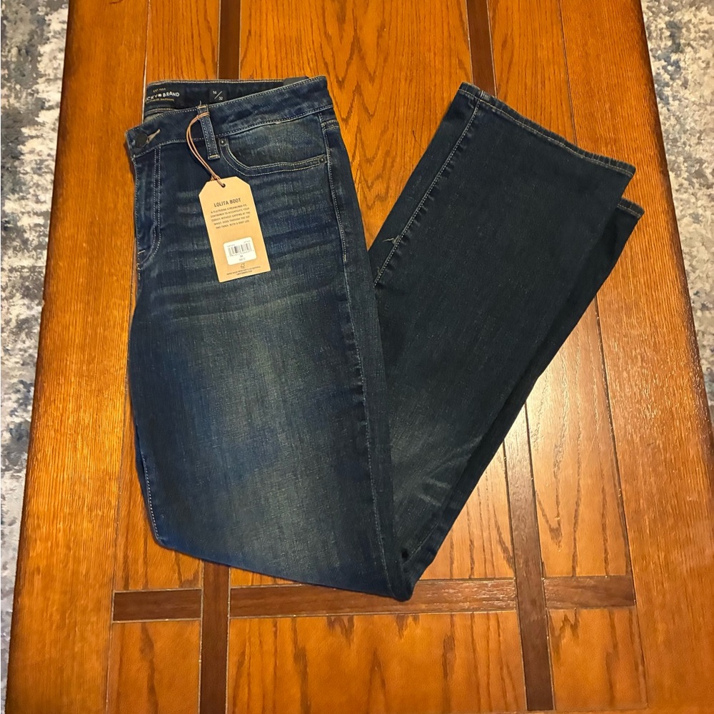 Lucky Brand Dark Blue Lolita Boot Leg Jeans